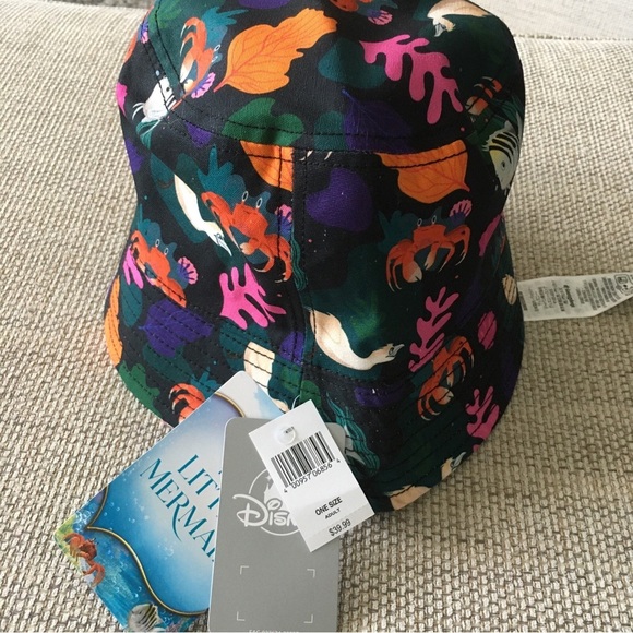 Disney Accessories - Disney Little Mermaid Bucket Hat adult Size